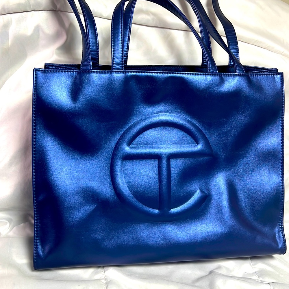 Telfar bag-cobalt blue